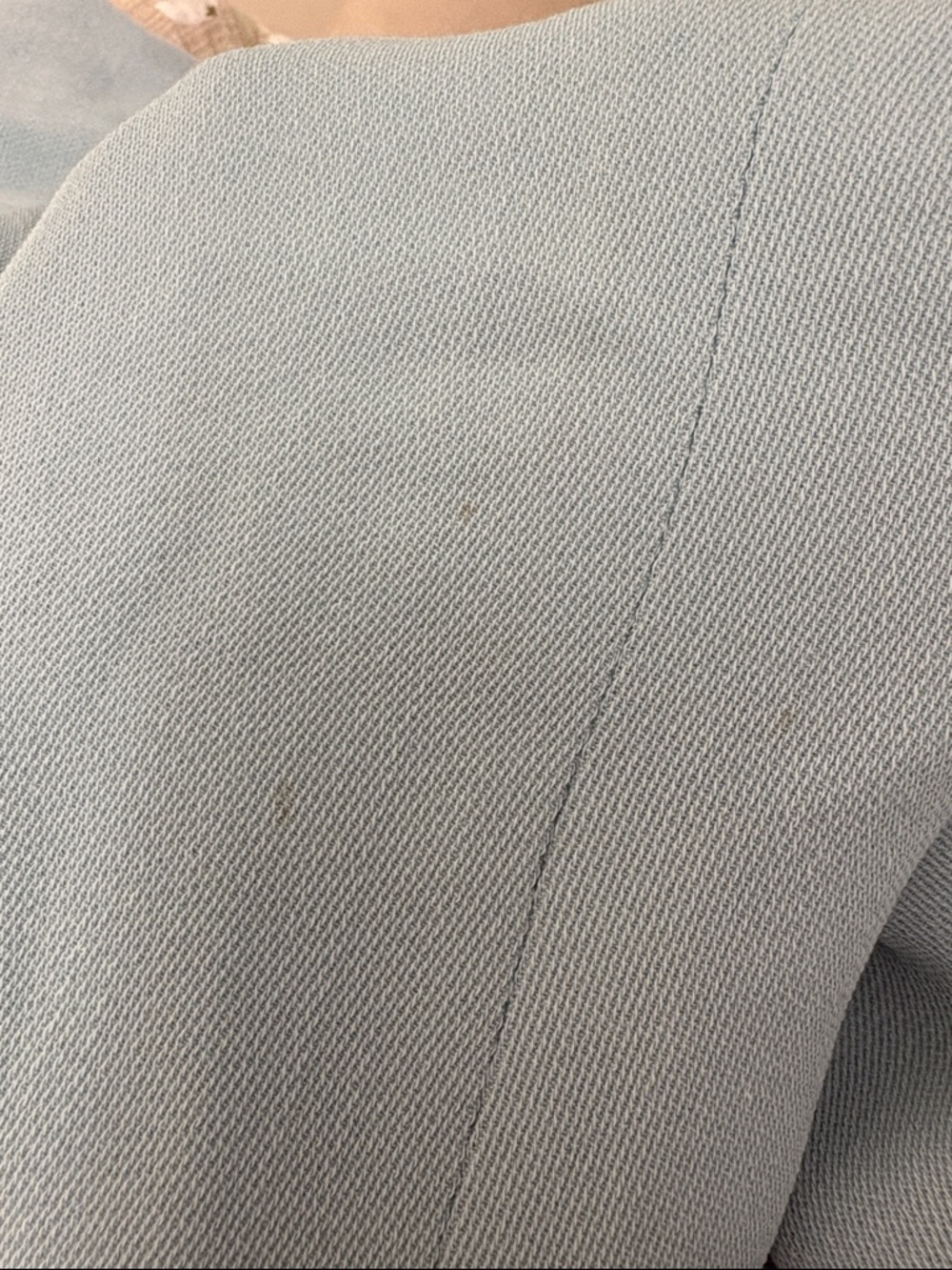 Giorgio Armani Women’s Blazer Light Blue Tailored Jacket Luxe Designer Size 14 - Picture 12 of 13